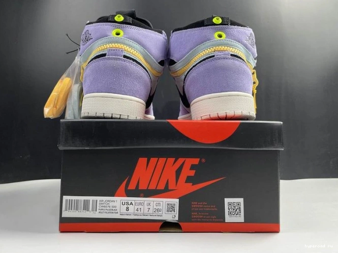Pulse Jordan 1 Switch CW6576-500 Purple High 0527
